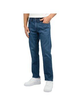 NWT Scott Barber Men's 32x32 Blue 5 Pocket Jean Stretch Denim Straight Fit F1700